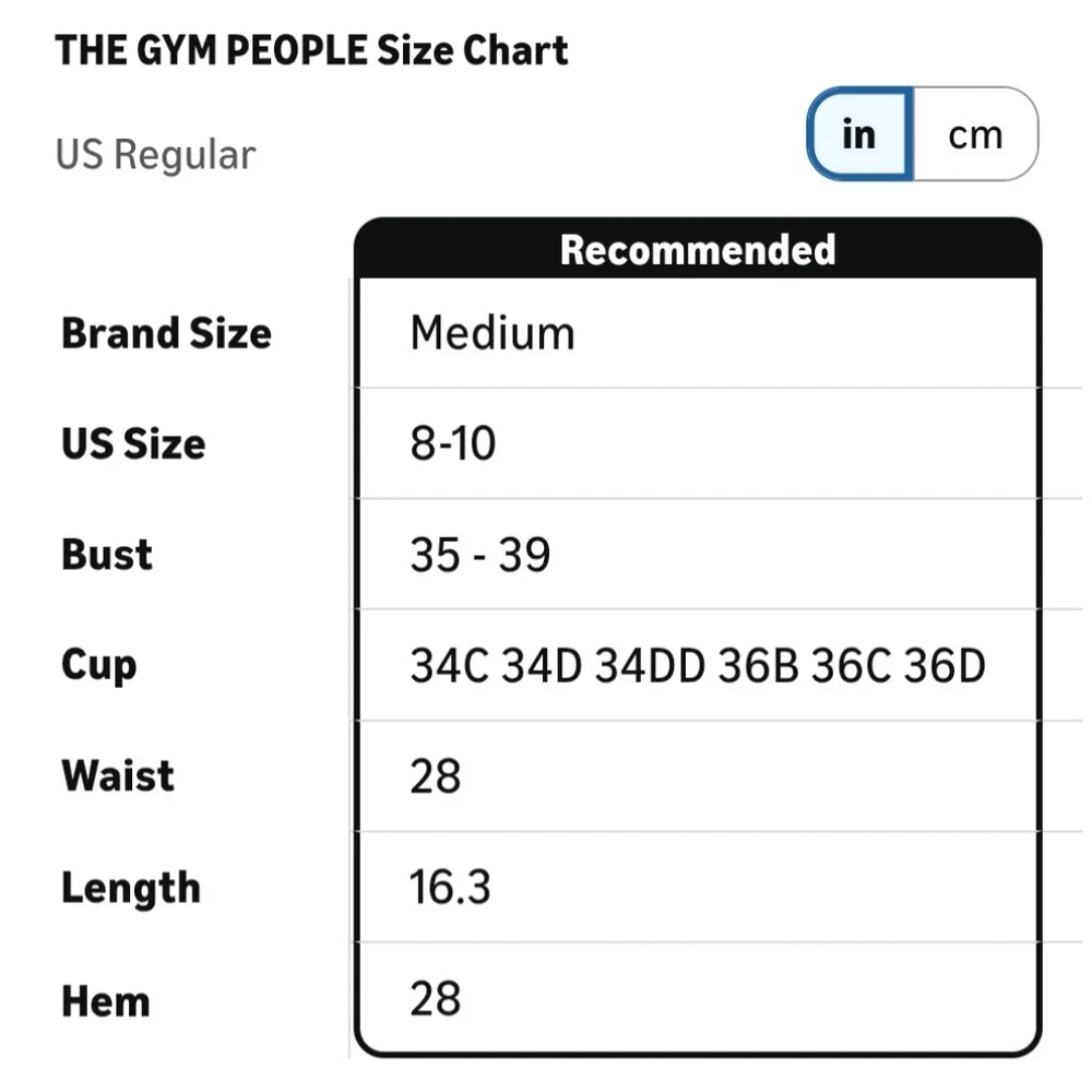 The Gym People Sports Bra Tank 2 Pack | Padded Black White | M - Picture 2 of 9